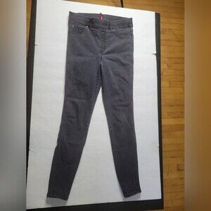 Spanx Black Washed Ankle Skinny Jeans  Women's Size M high Rise
